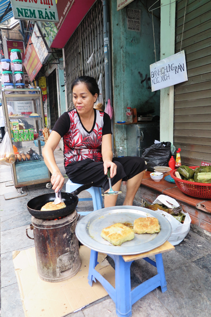 Streetfood en Hanoi