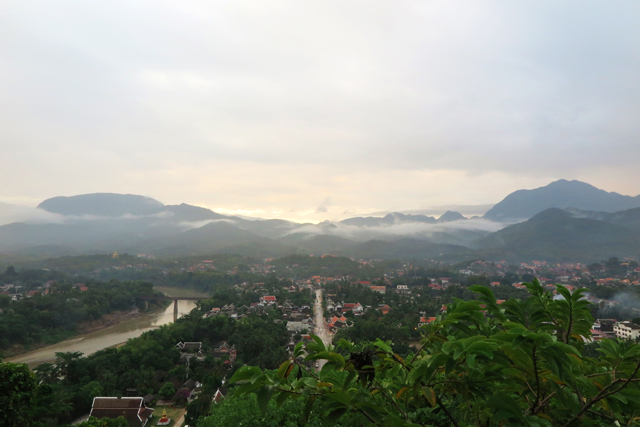 Vista desde el Mount Phousi, Luang Prabang, Laos